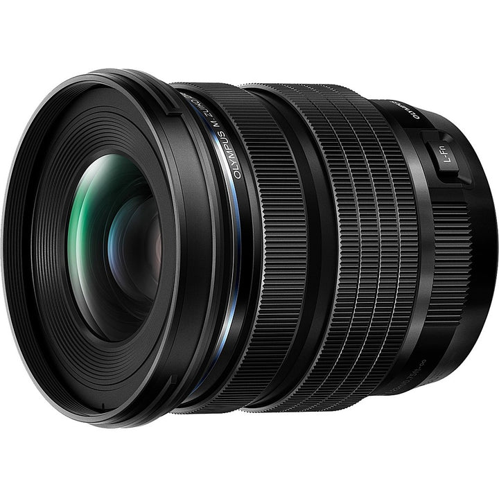M.ZUIKO DIGITAL 8-25 mm f/4-22 Ultra Wide Angle Zoom Lens For Olympus Micro Four Thirds Mirrorless Cameras - Black_1