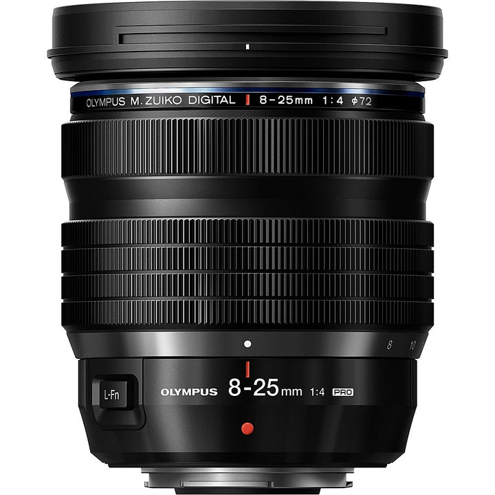 M.ZUIKO DIGITAL 8-25 mm f/4-22 Ultra Wide Angle Zoom Lens For Olympus Micro Four Thirds Mirrorless Cameras - Black_3