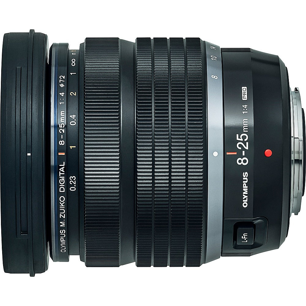 M.ZUIKO DIGITAL 8-25 mm f/4-22 Ultra Wide Angle Zoom Lens For Olympus Micro Four Thirds Mirrorless Cameras - Black_4