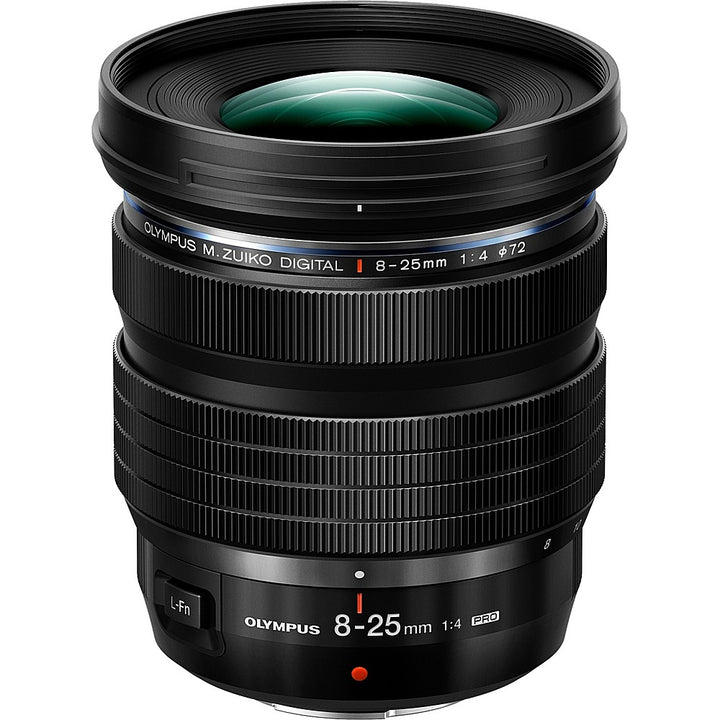 M.ZUIKO DIGITAL 8-25 mm f/4-22 Ultra Wide Angle Zoom Lens For Olympus Micro Four Thirds Mirrorless Cameras - Black_5
