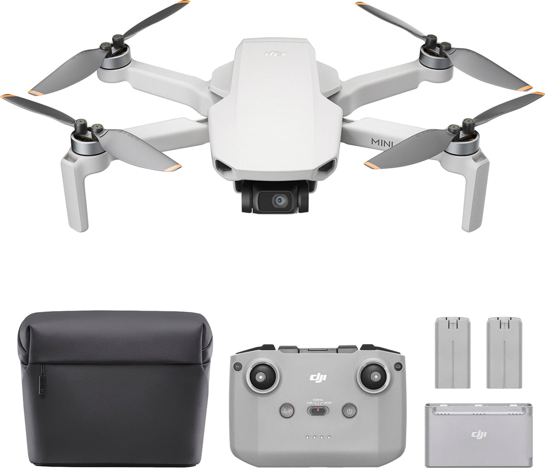 DJI - Mini 4K Fly More Combo Drone with Remote Control - Gray_0