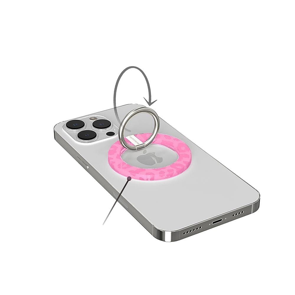 Velvet Caviar - MagSafe Grip Ring for Most Cell Phones - Hot Pink_3