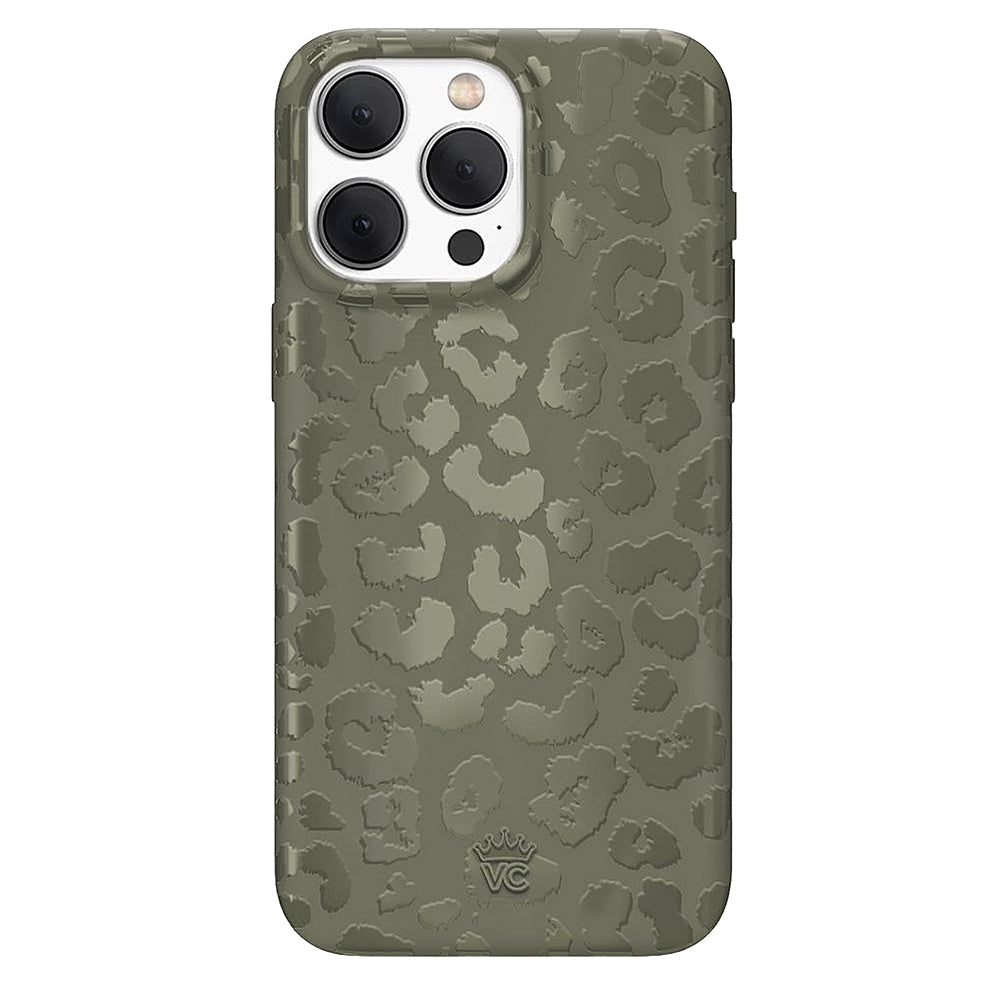 Velvet Caviar - MagSafe iPhone 15 Pro Max Case - Olive Leopard_0