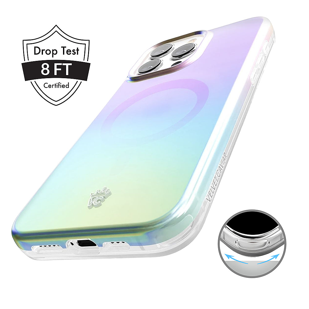 Velvet Caviar - MagSafe iPhone 15 Pro Case - White Opal_1