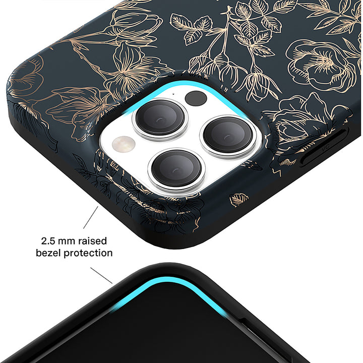 Velvet Caviar - Chrome MagSafe iPhone 15 Pro Max Case - Floral Rose_1