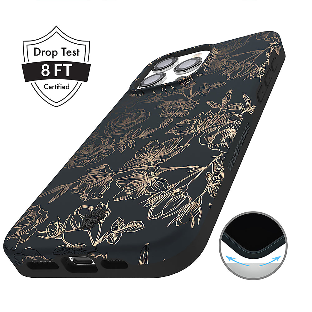 Velvet Caviar - Chrome MagSafe iPhone 15 Pro Max Case - Floral Rose_5