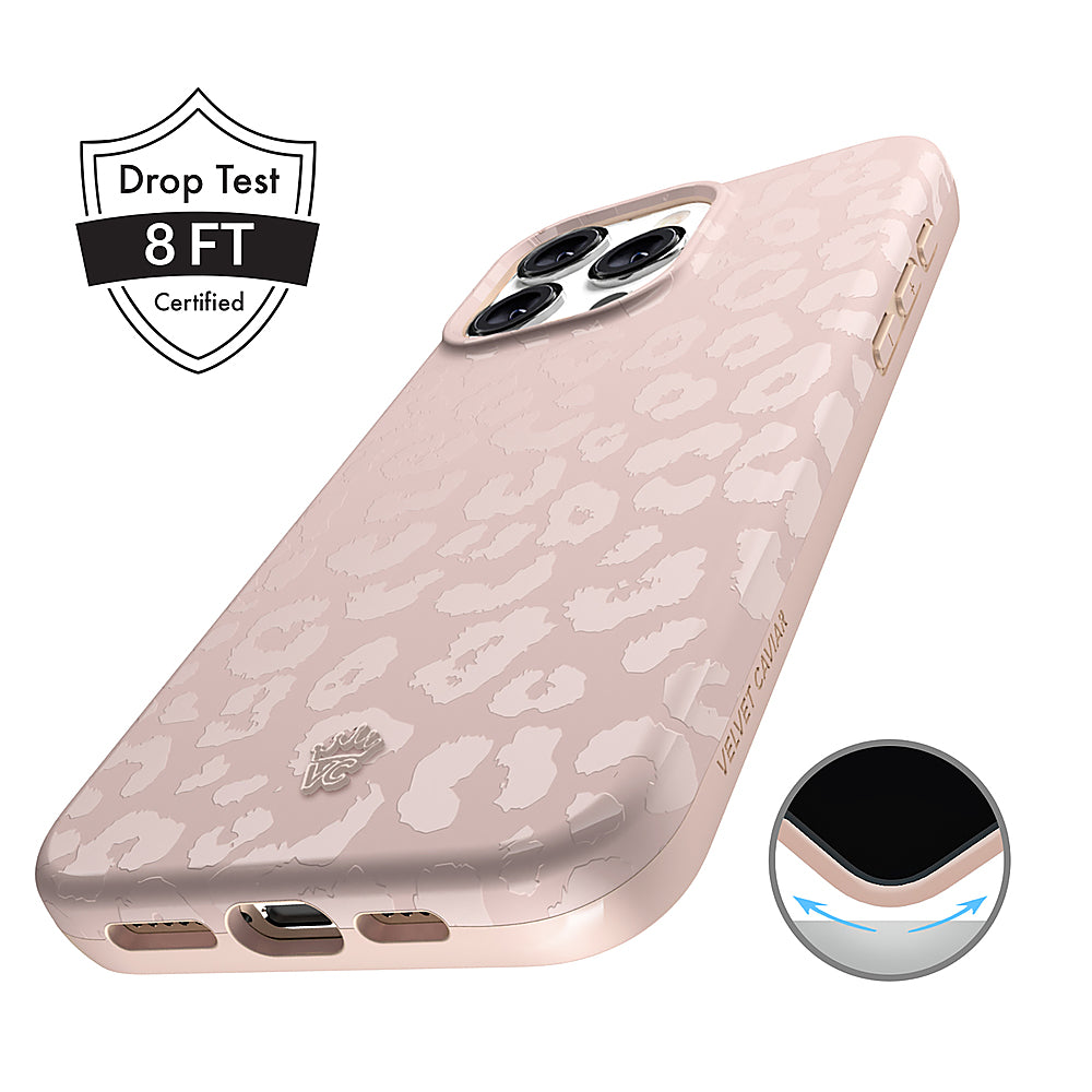 Velvet Caviar - MagSafe iPhone 15 Pro Case - Nude Leopard_6