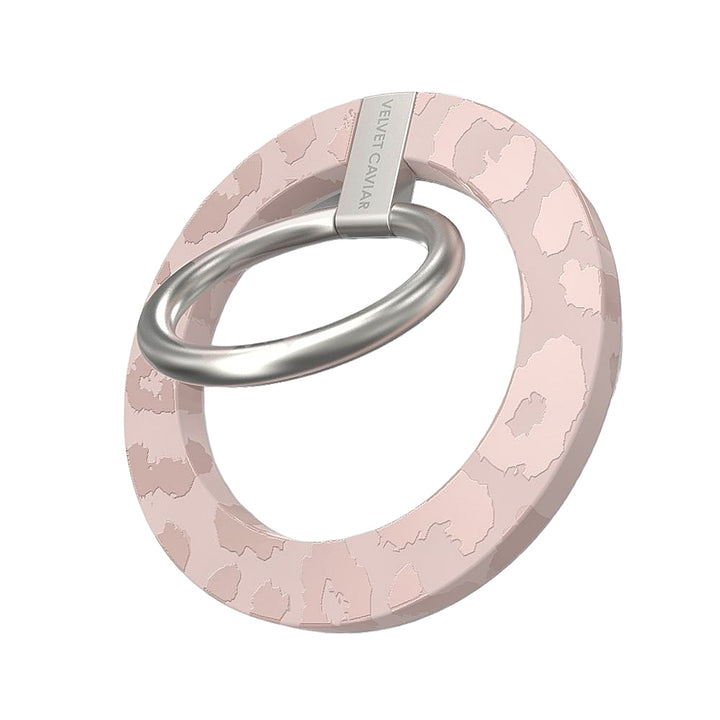 Velvet Caviar - MagSafe Grip Ring for Most Cell Phones - Nude Leopard_0