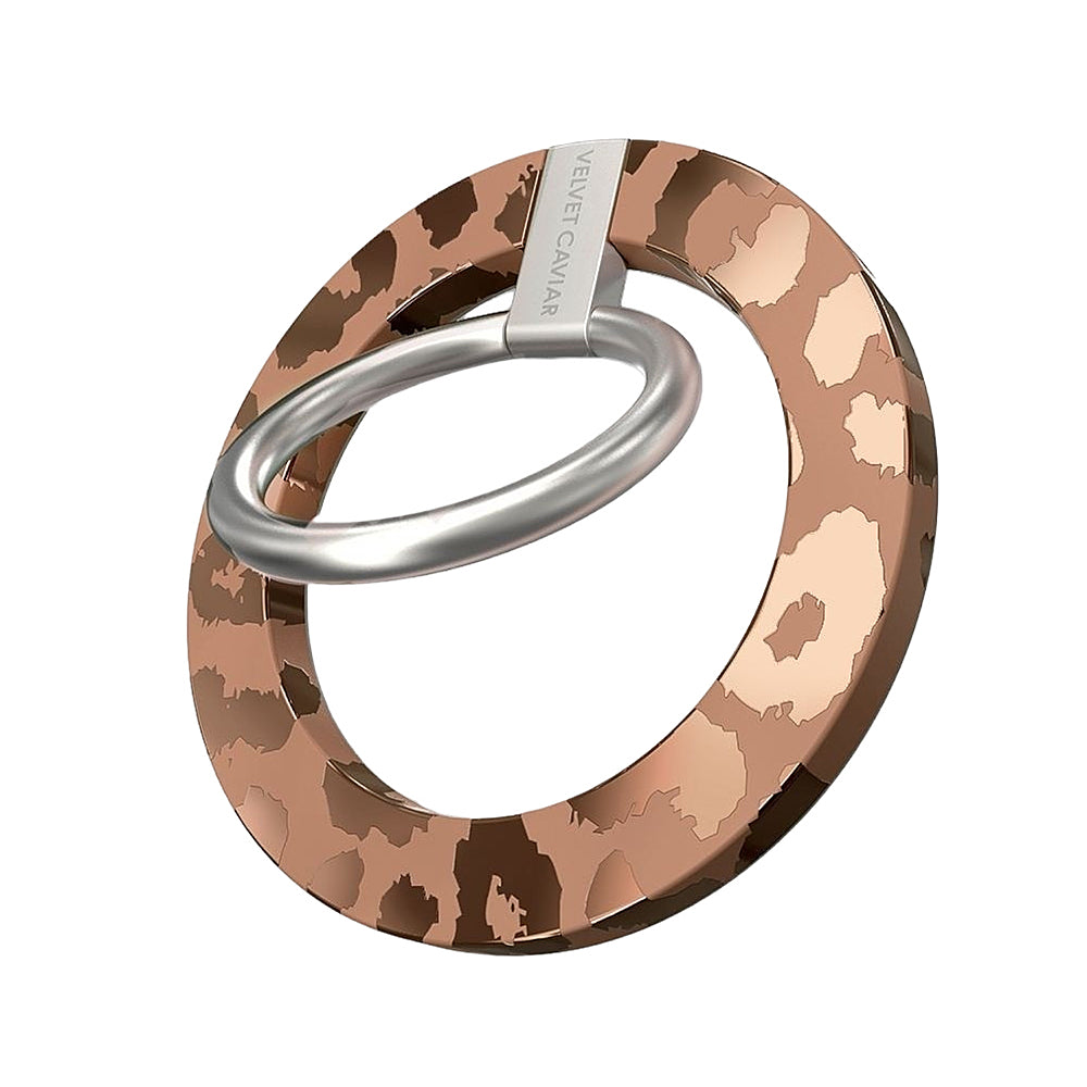 Velvet Caviar - MagSafe Grip Ring for Most Cell Phones - Bronze Chrome_0