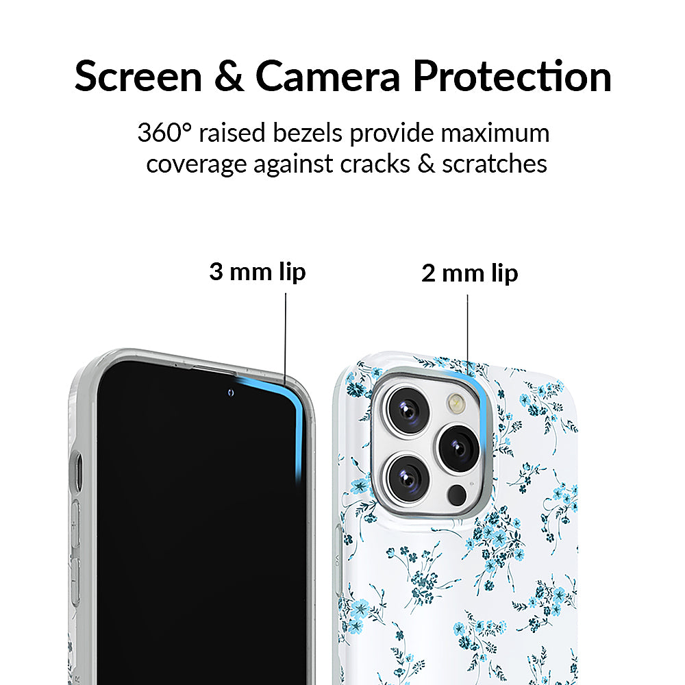 Velvet Caviar - Floral MagSafe iPhone 15 Pro Case - French Blue_8
