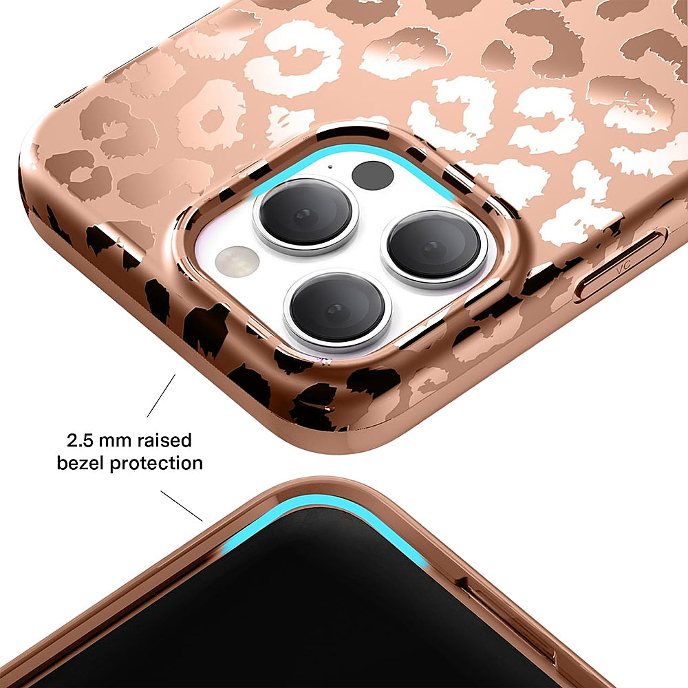 Velvet Caviar - MagSafe iPhone 15 Pro Max Case - Bronze Chrome Leopard_6