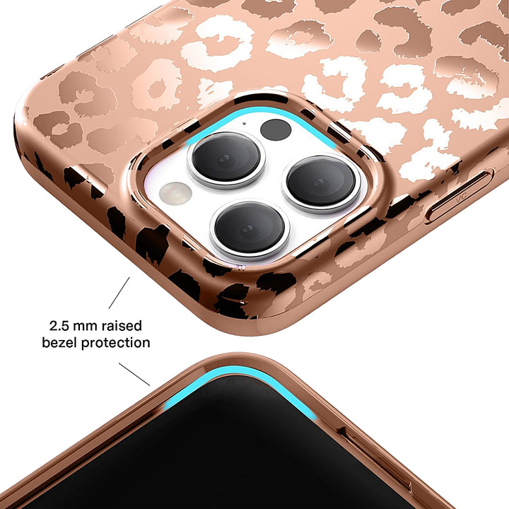Velvet Caviar - MagSafe iPhone 15 Pro Max Case - Bronze Chrome Leopard_6