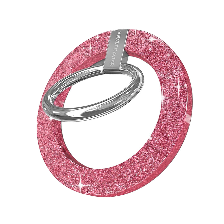 Velvet Caviar - MagSafe Grip Ring for Most Cell Phones - Pink Stardust_0