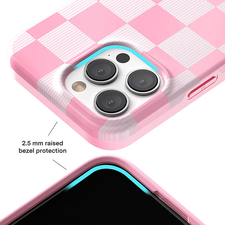 Velvet Caviar - Checkered MagSafe iPhone 15 Pro Max Case - Pink_8