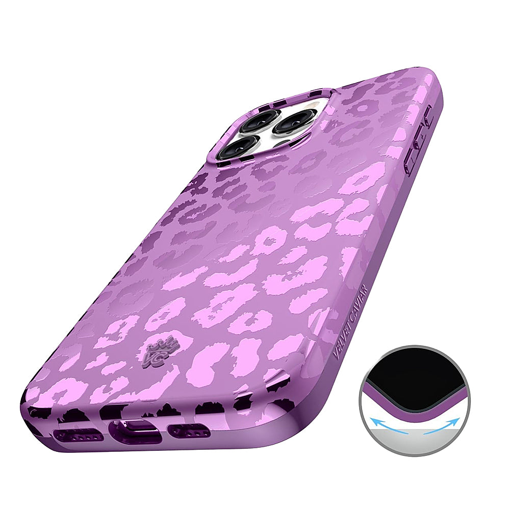 Velvet Caviar - MagSafe iPhone 15 Pro Max Case - Amethyst Leopard_1