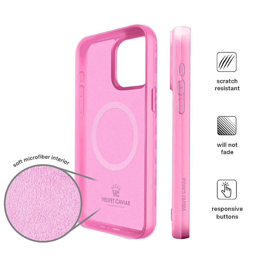 Velvet Caviar - MagSafe iPhone 15 Pro Max Case - Hot Pink Leopard_8