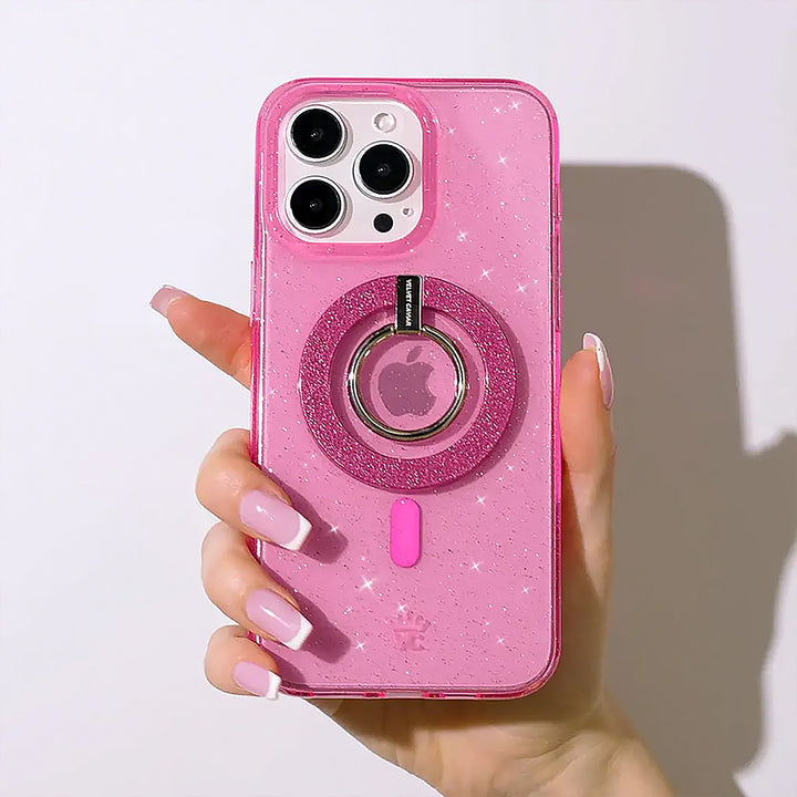 Velvet Caviar - MagSafe iPhone 15 Pro Max Case - Pink Stardust Glitter_4