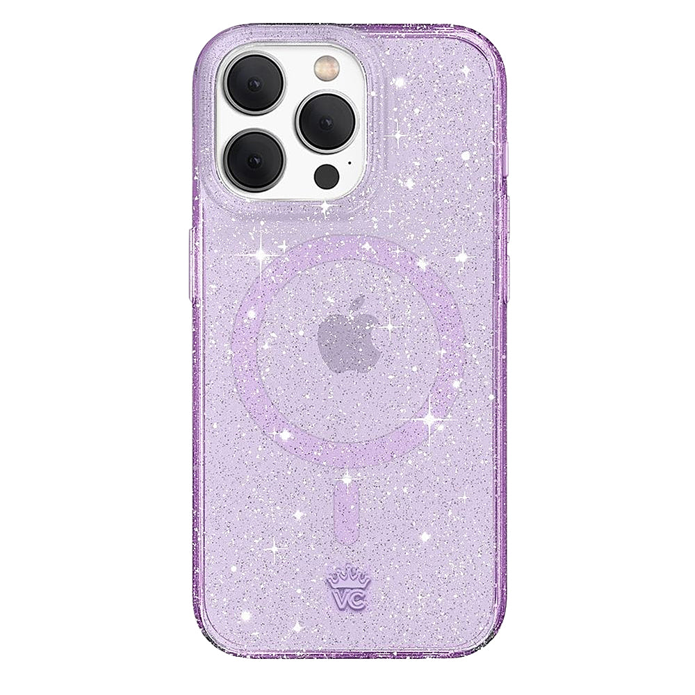 Velvet Caviar - MagSafe iPhone 15 Pro Max Case - Lilac Stardust Glitter_0