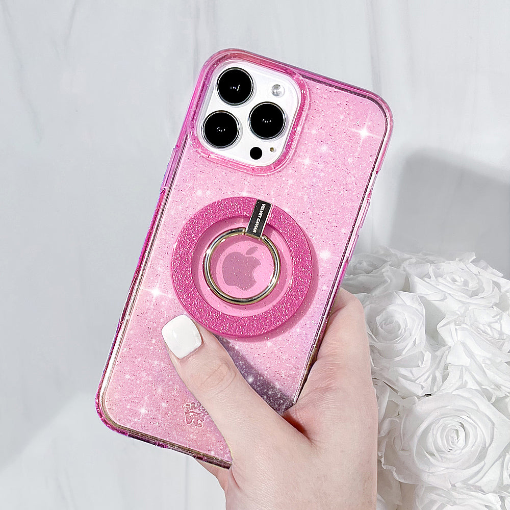 Velvet Caviar - MagSafe iPhone 15 Pro Case - Pink Stardust Glitter_5