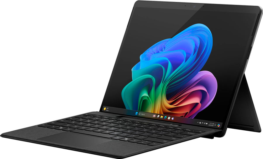 Microsoft - Surface Pro – Copilot+ PC – 13” OLED – Snapdragon X Elite – 16GB Memory – 1TB SSD – Device Only (11th Edition) - Black_0
