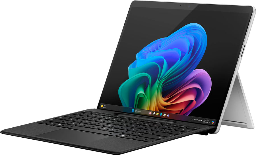 Microsoft - Surface Pro – Copilot+ PC – 13” OLED – Snapdragon X Elite – 16GB Memory – 1TB SSD – Device Only (11th Edition) - Platinum_0