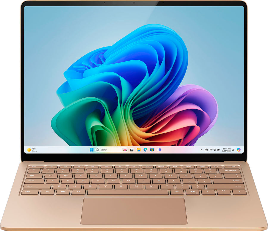 Microsoft - Surface Laptop – Copilot+ PC – 13.8" Touch–Screen – Snapdragon X Elite – 16GB Memory – 512GB SSD (7th Edition) - Dune_0