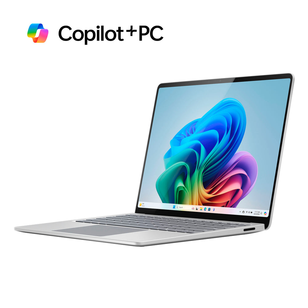 Microsoft - Surface Laptop – Copilot+ PC – 13.8" Touch–Screen – Snapdragon X Plus – 16GB Memory – 256GB SSD (7th Edition) - Platinum_1