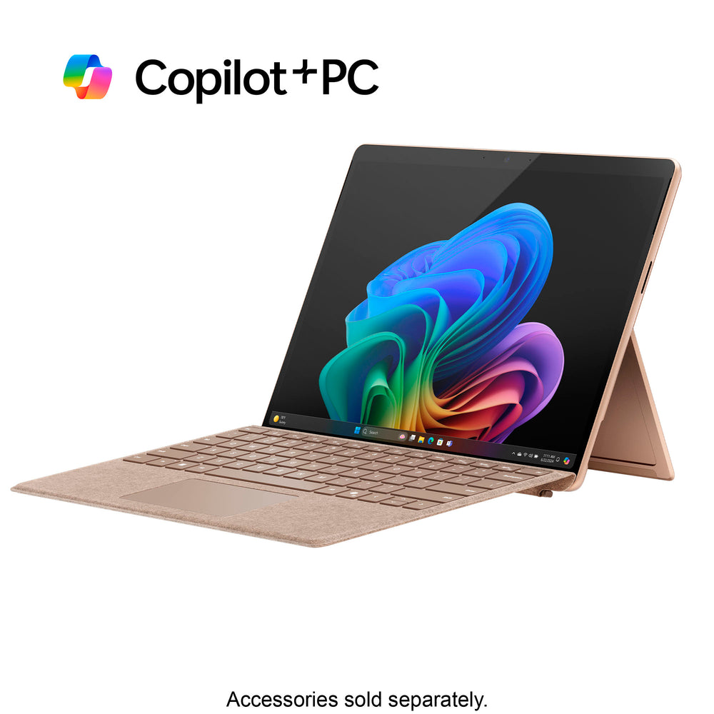 Microsoft - Surface Pro – Copilot+ PC – 13” OLED – Snapdragon X Elite – 16GB Memory – 512GB SSD – Device Only (11th Edition) - Dune_1