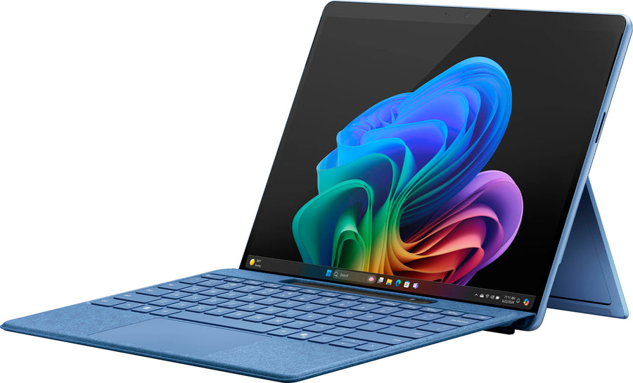 Microsoft - Surface Pro – Copilot+ PC – 13” OLED – Snapdragon X Elite – 16GB Memory – 512GB SSD – Device Only (11th Edition) - Sapphire_0