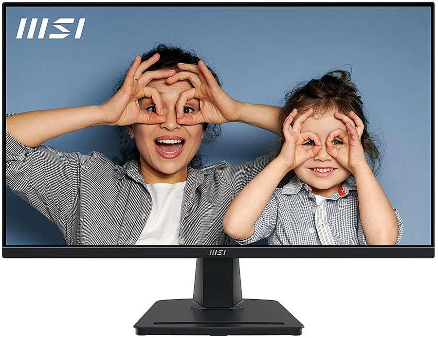 MSI - PRO MP275Q 27" QHD 100Hz 1ms Adaptive Sync Monitor with built-in speaker (DisplayPort, HDMI, ) - Black_0