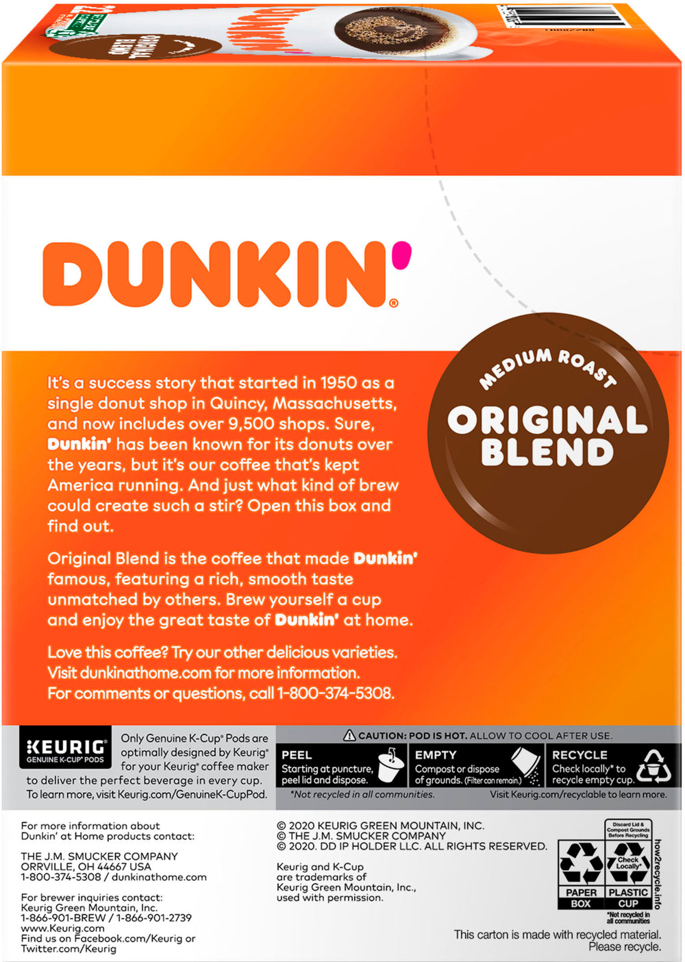 Dunkin' Donuts - Dunkin' Original Blend, 22ct_1