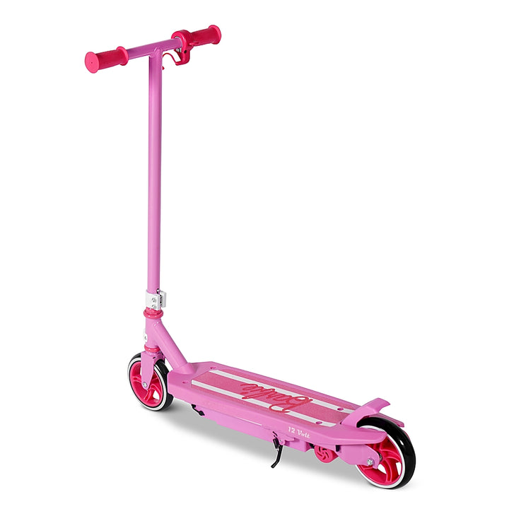 Hyper - BARBIE 12 Volt Jammer, Kids Electric Scooter w/ 8 Mile Range & 10 mph Max Speed - Pink_3