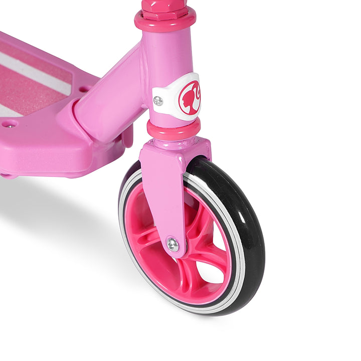 Hyper - BARBIE 12 Volt Jammer, Kids Electric Scooter w/ 8 Mile Range & 10 mph Max Speed - Pink_5