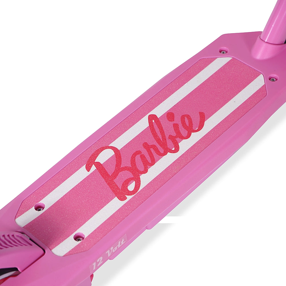 Hyper - BARBIE 12 Volt Jammer, Kids Electric Scooter w/ 8 Mile Range & 10 mph Max Speed - Pink_6