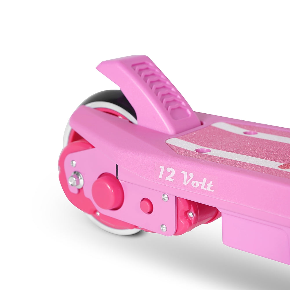 Hyper - BARBIE 12 Volt Jammer, Kids Electric Scooter w/ 8 Mile Range & 10 mph Max Speed - Pink_7