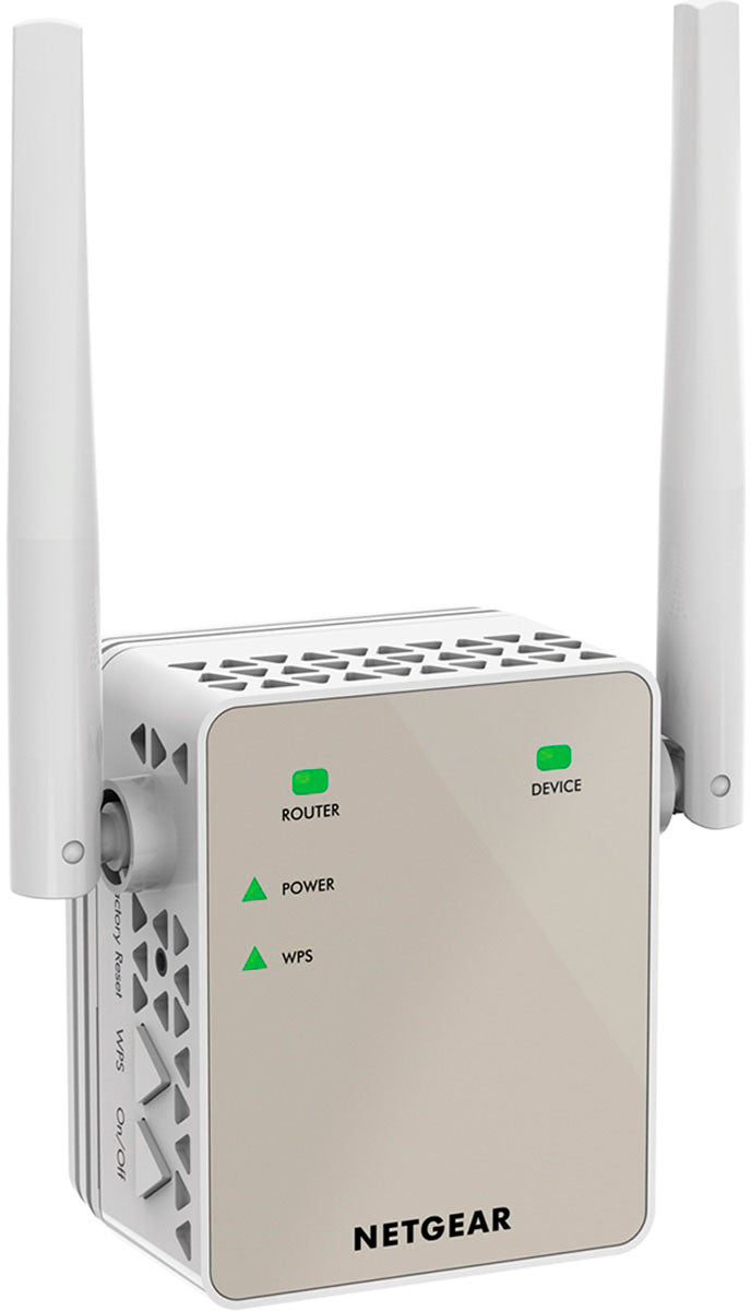 NETGEAR - Essentials Edition AC1200 Dual-Band Wi-Fi 5 Wall Plug Range Extender - White_1