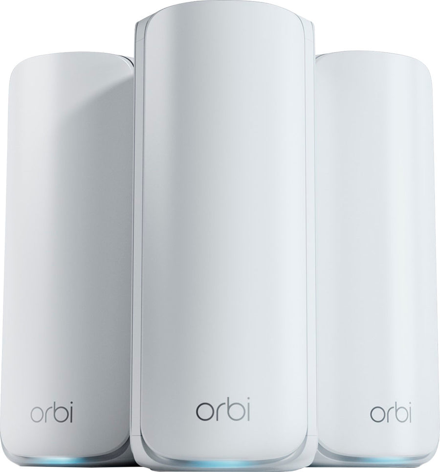 NETGEAR - Orbi 770 Series BE11000 Tri-Band Mesh Wi-Fi 7 System (3-pack) - White_0