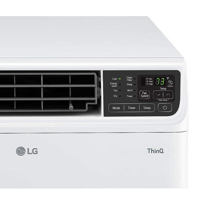 LG - 12,000 BTU High Efficiency Dual Inverter Window Air Conditioner with Wi-Fi and LCD Remote, 115V - White_2