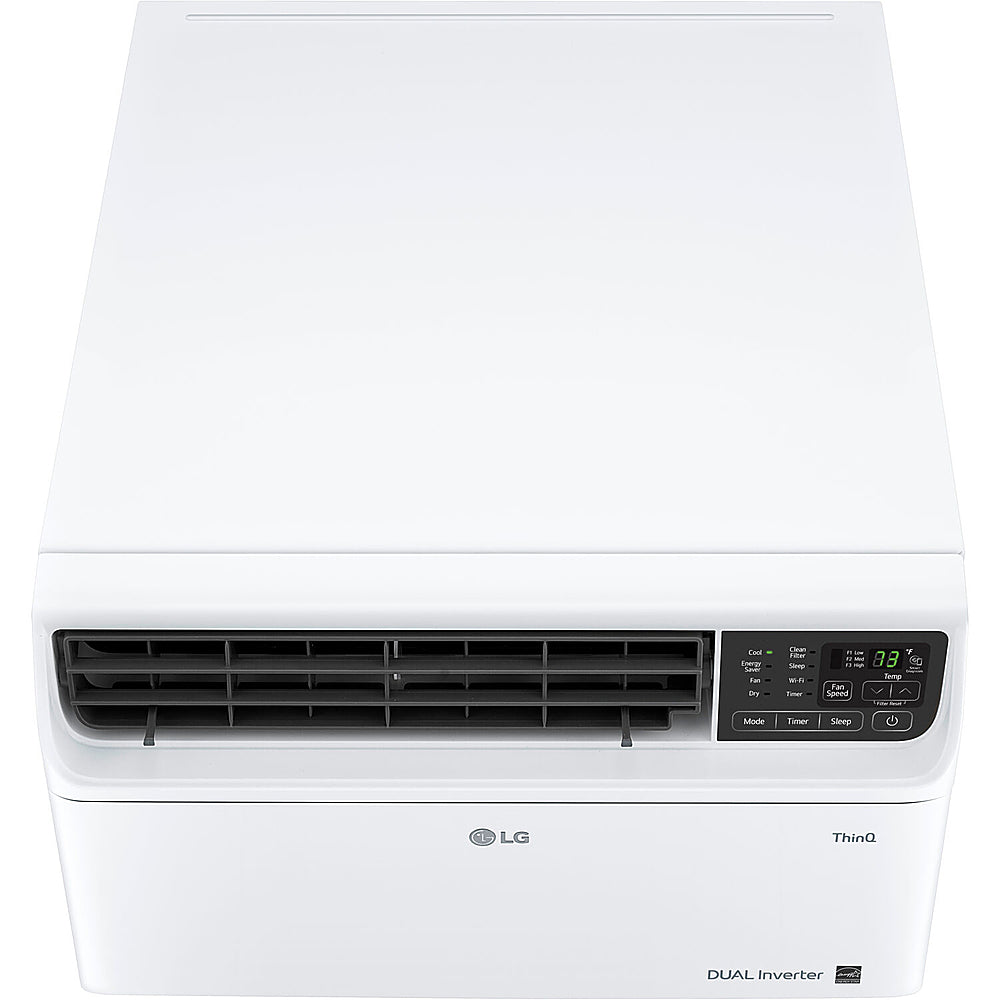 LG - 12,000 BTU High Efficiency Dual Inverter Window Air Conditioner with Wi-Fi and LCD Remote, 115V - White_5