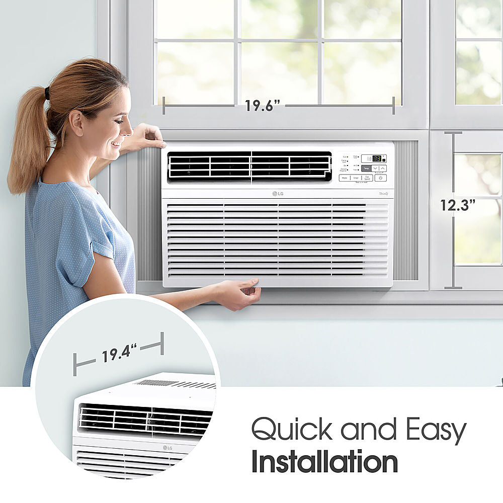 LG - 8,000 BTU Window Air Conditioner - White_1