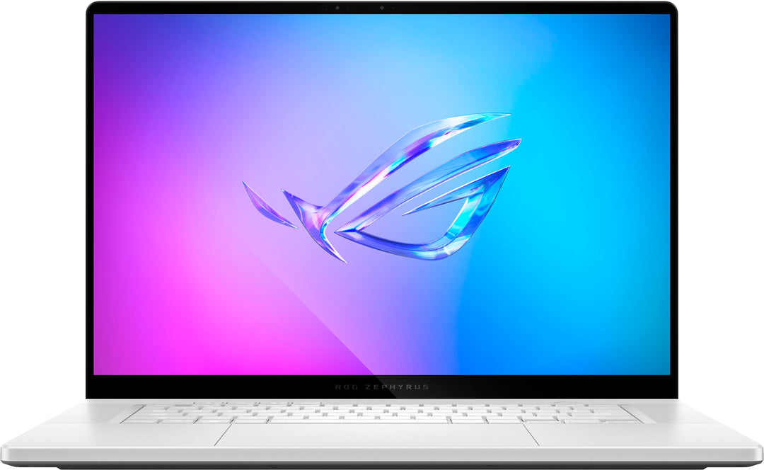 ASUS - ROG Zephyrus G16 16" OLED 240Hz Gaming Laptop - AMD Ryzen AI 9 HX 370 - 16GB Memory - NVIDIA GeForce RTX 4060 - 1TB SSD - Platinum White_11