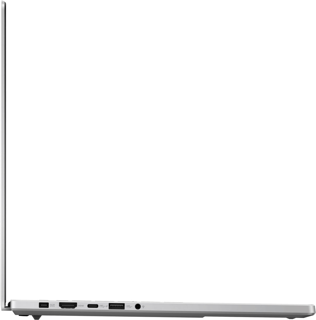 ASUS - ROG Zephyrus G16 16" OLED 240Hz Gaming Laptop - AMD Ryzen AI 9 HX 370 - 16GB Memory - NVIDIA GeForce RTX 4060 - 1TB SSD - Platinum White_3