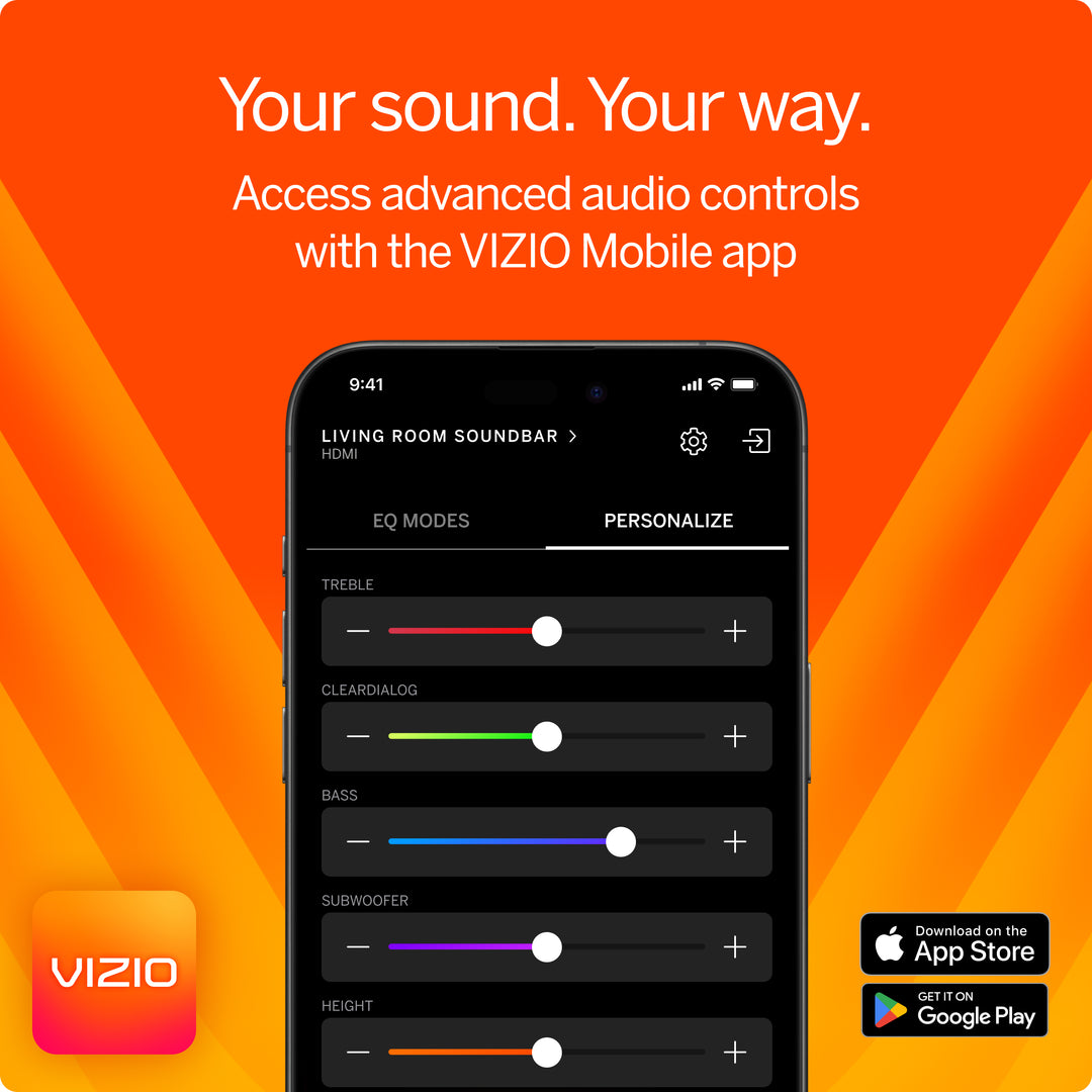 VIZIO 5.1 Soundbar, Wireless Subwoofer, Surround Sound w/ Dolby Atmos and DTS:X - Black_3