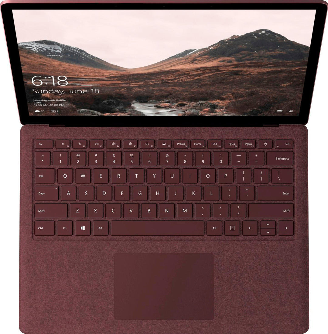 Microsoft - Refurbished Surface Laptop – 13.5” Touch Screen - Intel Core i5 – 8GB Memory – 256GB Solid State Drive - Burgundy_3