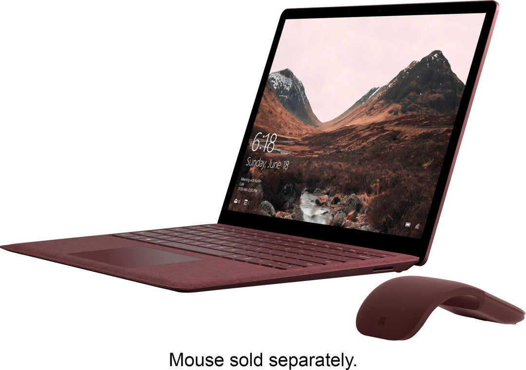 Microsoft - Refurbished Surface Laptop – 13.5” Touch Screen - Intel Core i5 – 8GB Memory – 256GB Solid State Drive - Burgundy_4