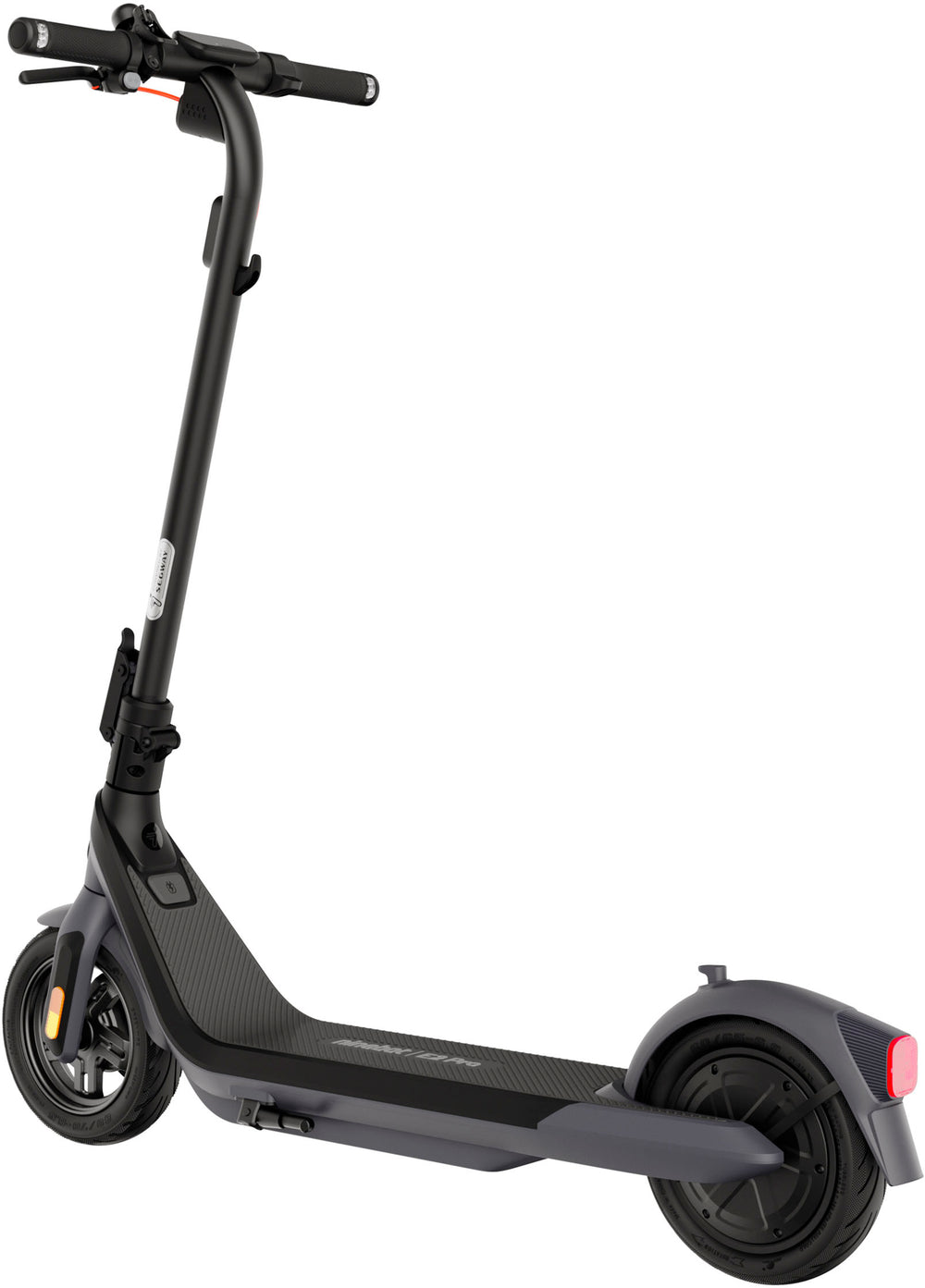 Segway - Ninebot E2 Pro Electric Scooter w/16.8 miles Max Operating Range & 15.5 mph Max Speed - Black_1