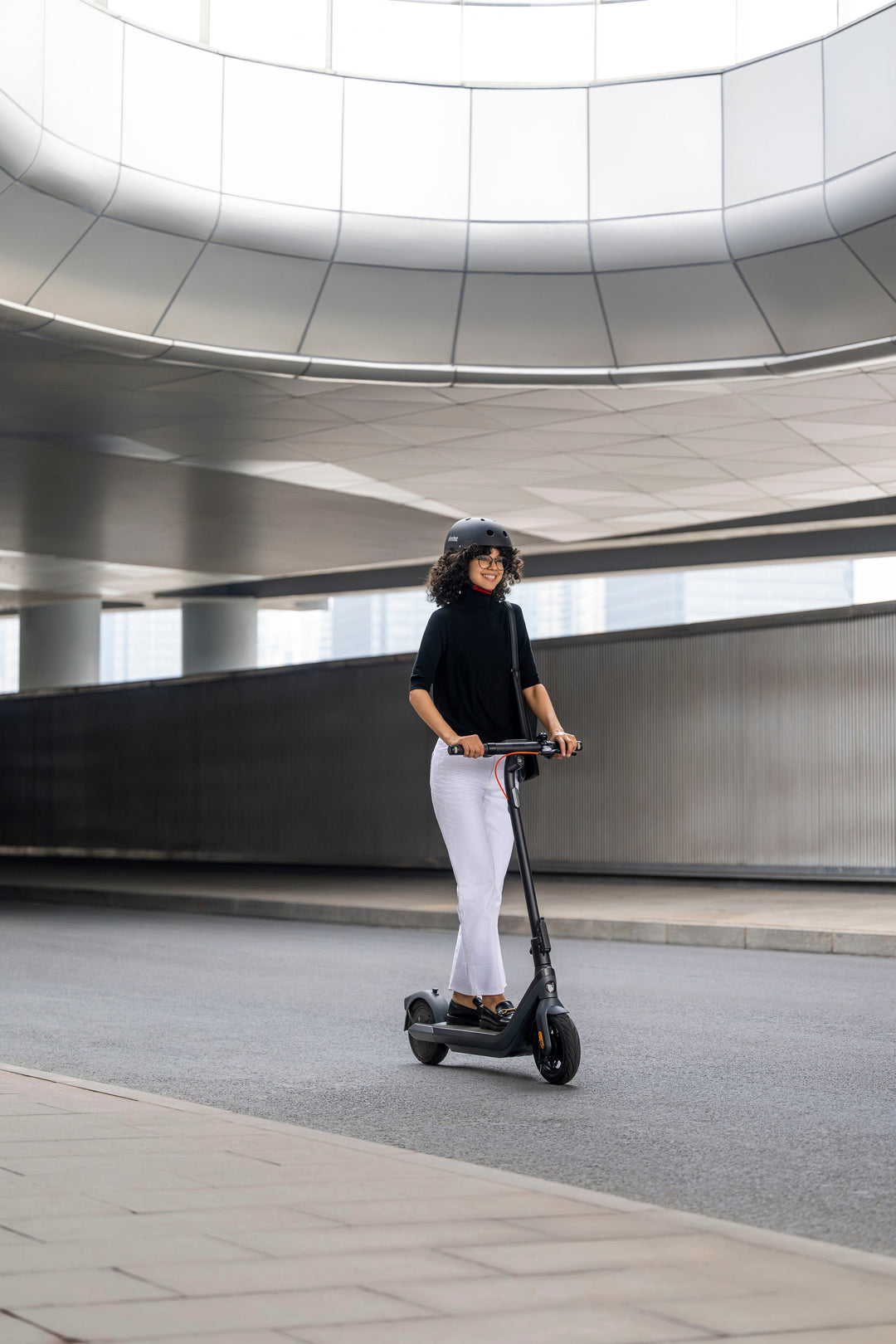 Segway - Ninebot E2 Pro Electric Scooter w/16.8 miles Max Operating Range & 15.5 mph Max Speed - Black_17