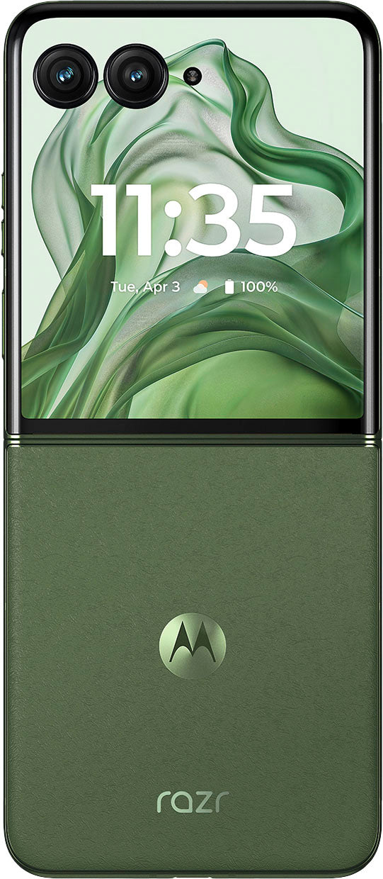 Motorola - razr+ 2024 256GB (Unlocked) - Spring Green_21