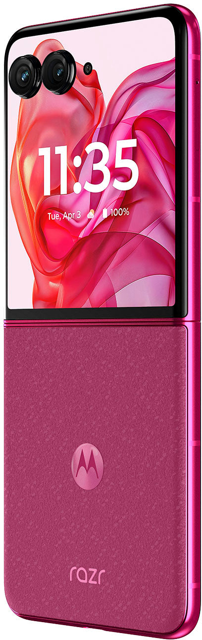 Motorola - razr+ 2024 256GB (Unlocked) - Hot Pink_6