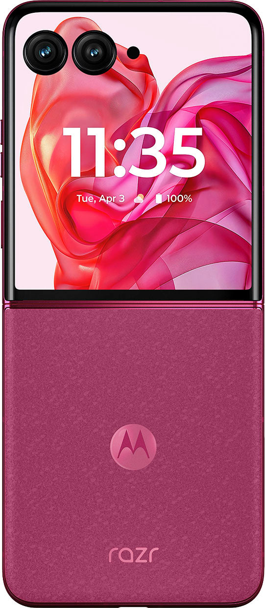 Motorola - razr+ 2024 256GB (Unlocked) - Hot Pink_21